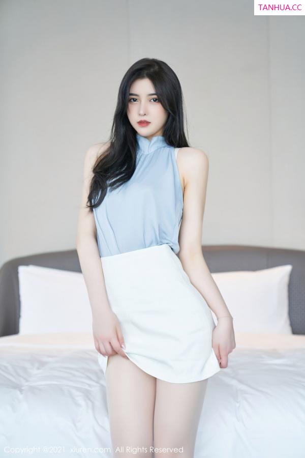 韩静安  美人秘书韩静安 给王总送笔记本第14张图片